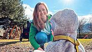 Amelie Stark hat sich 2022 mit den „Outdoor Racker Bamberg“ selbstständig gemacht.