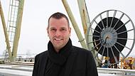 Anton Schick am Firmensitz Albertshausen.