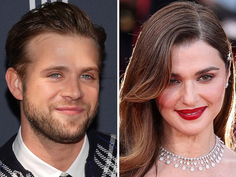 Leo Woodall und Rachel Weisz