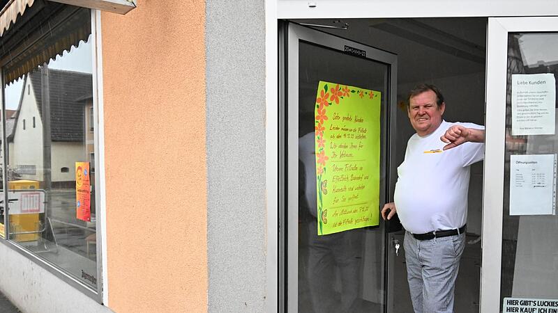 Zwar wird Otmar Werner auch künftig noch in Poxdorf backen, seine Brote und Brötchen gibt es hier aber nicht mehr zu kaufen.  Weil die Geschäfte in Poxdorf und Kersbach geschlossen sind, hat er nun nur noch drei Filialen .Forchheim & Fränkische Schweiz