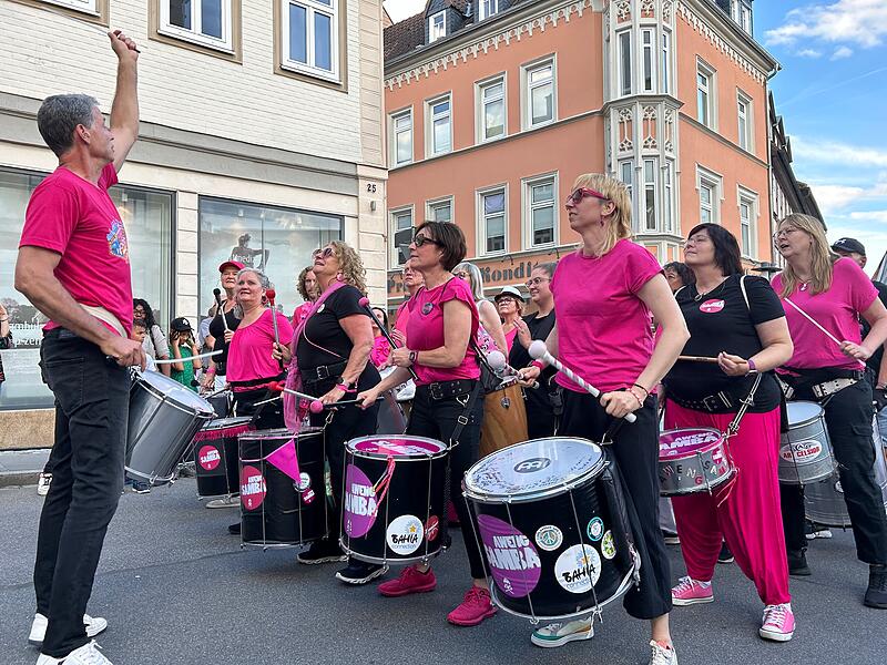Samba-Festival Coburg 2024 Auftakt