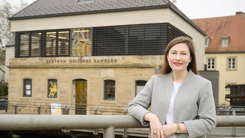 Dr. Simona von Eyb, Leiterin des Bamberger Welterbe-Besuchszentrums