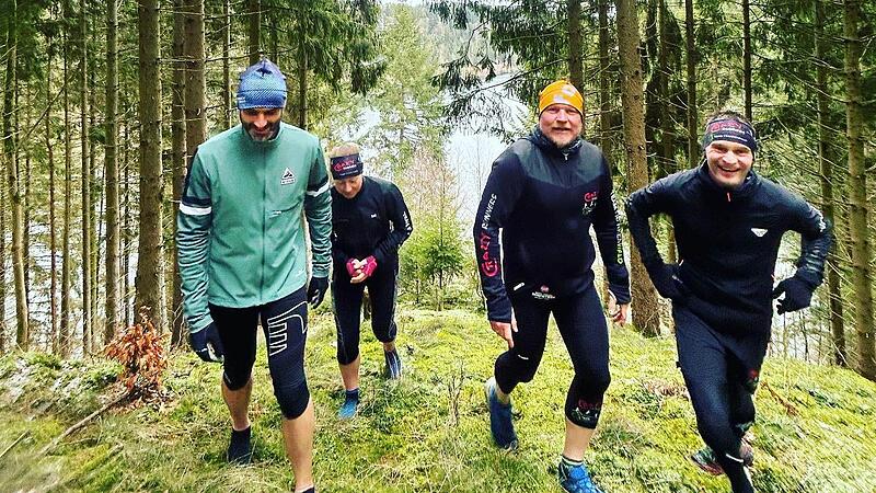 Das Crazy-Runners-Team Frankenwald plant beim Spendenlauf &bdquo;Rund um die K&ouml;del&ldquo; im Jahr 2023 erstmals eine Trailstrecke.