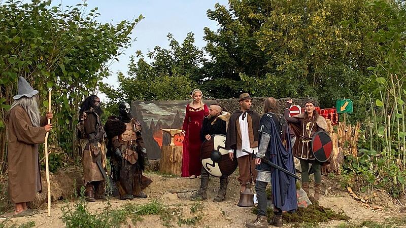 Das Fantasystück Frodo Herr der Augenringe in Nordhalben trifft die