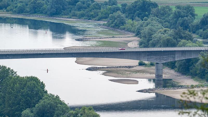 Niedrigwasser Donau Niedrigwasser Donau