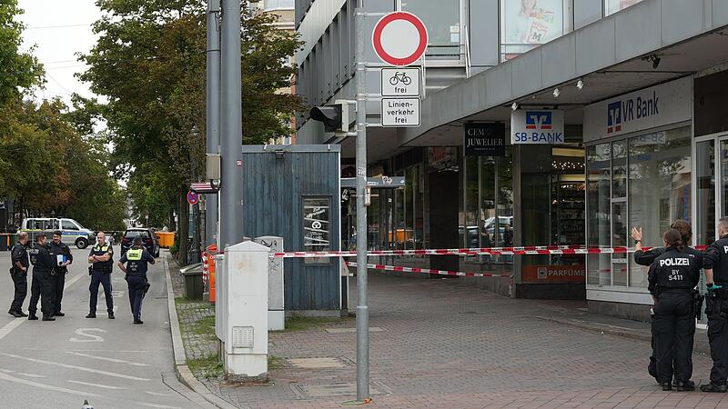 Explosion am Augsburger Hauptbahnhof