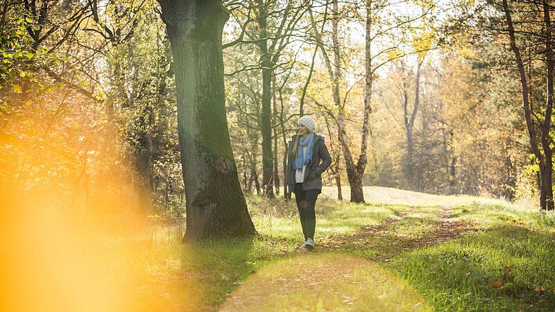 Raus ans Tageslicht, raus in die Natur: Bewegung an der frischen Luft kann Depressionen vorbeugen.
