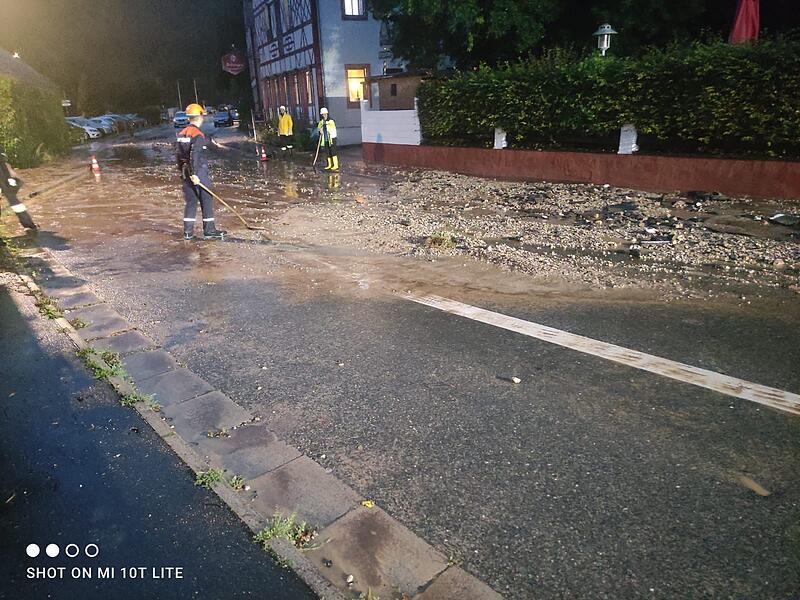 G&ouml;&szlig;weinstein wurde am Donnerstag von einem schweren Unwetter getroffenForchheim & Fr&auml;nkische Schweiz