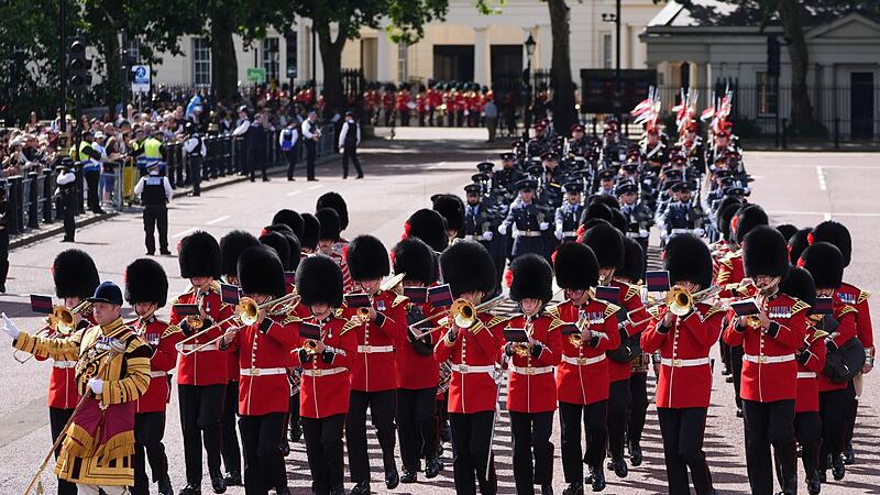 Trooping the Colour in London