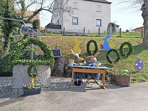 Wenn die Schulkinder Ferien haben, beginnt in Schlaifhausen die Osterhasenschule.