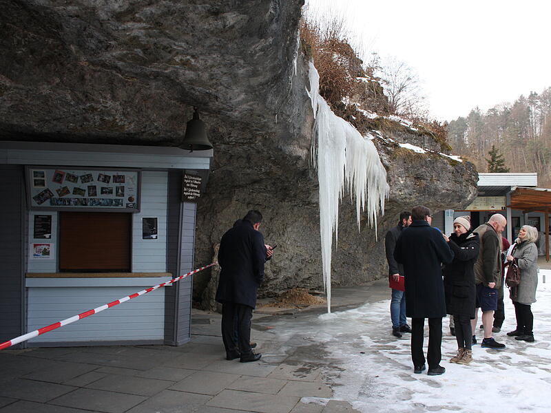 Der Eingangsbereich der Teufelshöhle in Pottenstein soll neu gestaltet werden.Forchheim & Fränkische Schweiz Der Eingangsbereich der Teufelshöhle in Pottenstein soll neu gestaltet werden.