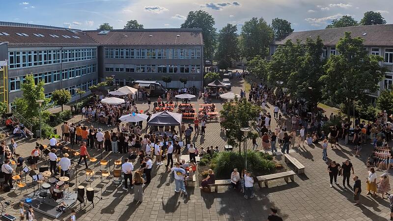 Das Sommerfest der Schule war ein weiteres Highlight des Festwochenendes.Forchheim & Fr&auml;nkische Schweiz