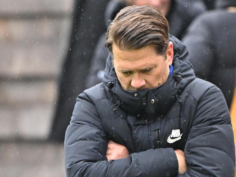 Zeckerns Trainer Lars Daniel &ndash; hier auf einem Archivbild &ndash; musste eine 0:8-Schlappe hinnehmen.