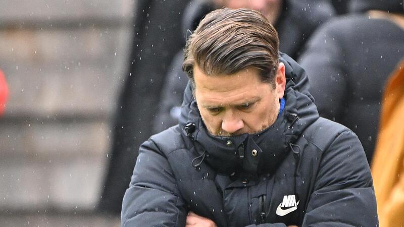 Zeckerns Trainer Lars Daniel &ndash; hier auf einem Archivbild &ndash; musste eine 0:8-Schlappe hinnehmen.