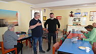 Peter Klein (l.) + Mario-Christian Schmidt