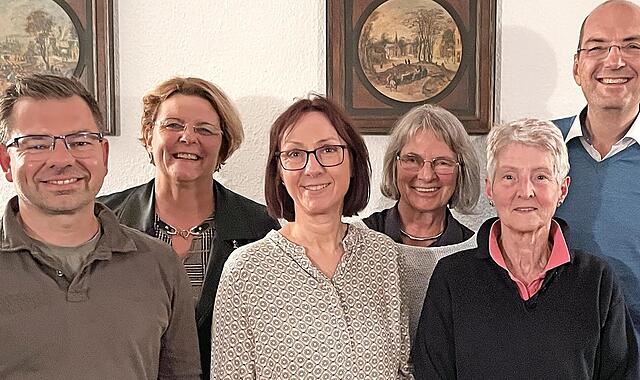 Unser Bild zeigt die Vorstandsmitglieder (von links): Christoph Thiele, Kirsten Hofmann, Britta Söpper, Anke Albert, Silvia Bahr und Wolfgang Hofmann.