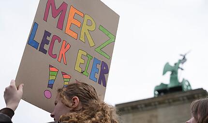 Schulstreik gegen Wehrpflicht - Berlin