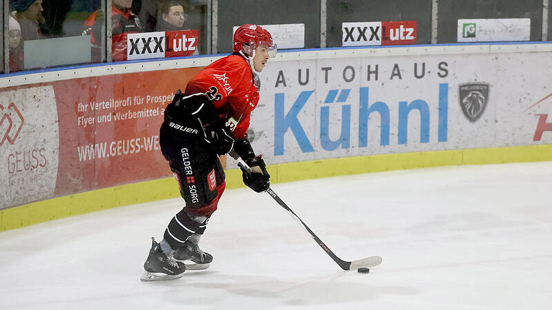 Angreifer Leon Hartl ist optimistisch in Bezug auf das erste Doppelspieltags-Wochenende der Ha&szlig;furt Hawks im Jahr 2026 in Trostberg (Freitagabend) und in Pegnitz (Sonntagabend).