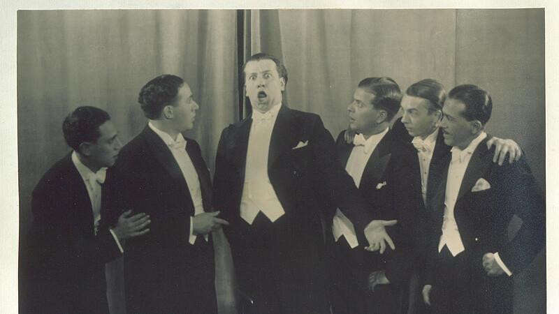 Die Comedian Harmonists : Im Jahr 1931 gastierte das legendäre Sextett bei der Gesellschaft der Musikfreunde Coburg.
