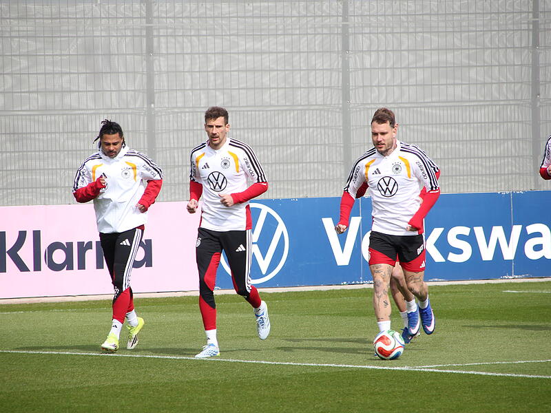 Ende Mai kommt die Deutsche Fußballnationalmannschaft wieder nach Herzogenaurach. Vor allem ie Nominierung des Franken David Raum (am Ball) gilt als gesichert. Ende Mai kommt die Deutsche Fußballnationalmannschaft wieder nach Herzogenaurach. Vor allem ie Nominierung des Franken David Raum (am Ball) gilt als gesichert.