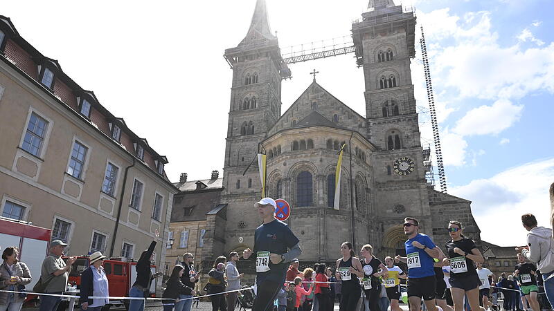 Rund 3700 Läufer nahmen sich beim Weltkulturerbelauf der Herausforderung Wieland-Lauf an.