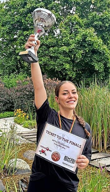 Pia Kropp hat sich für die Weltmeisterschaft qualifiziert.