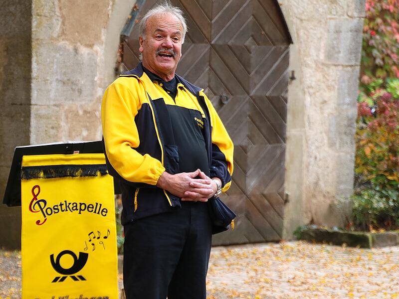 Kapellmeister Stefan Matthes, der "pfeifende Brieftr&auml;ger"
