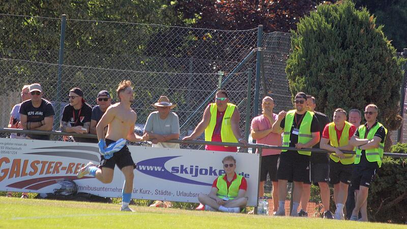 Manuel Müller und FC Frimmerdorf schlagen Sambach in der Relegation Manuel Müller schoss den FC Frimmersdorf mit einem Doppelpack zum Aufstieg in der Relegation.
