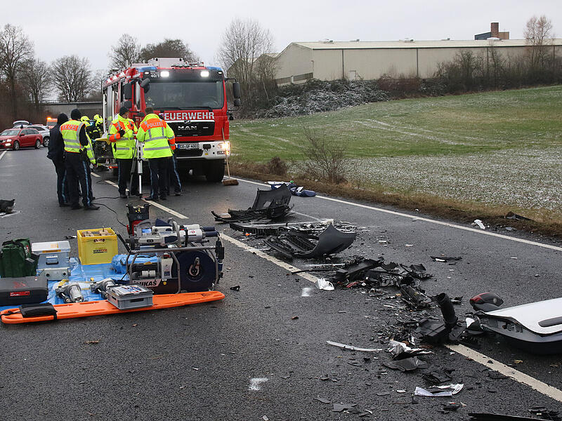Unfall Ebersdorf B 303