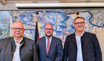 Landrat-Trio Coburger Kreistag 2026 Landrat-Trio Coburger Kreistag 2026