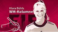 Klara Bühl ist deutsche Nationalspielerin und spielt für den FC Bayern München. Für diese Zeitung begleitet die gebürtige Haßfurterin  die Fußball-WM in Katar.