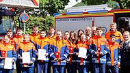 Gewinnergruppen der Jugendolympiade