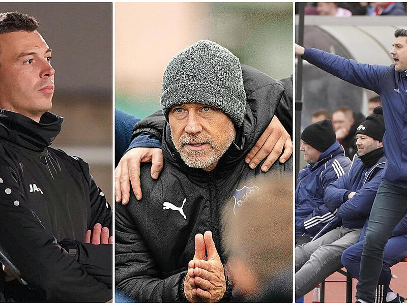 Stecken mit ihren Mannschaften im Abstiegskampf: Stefan Dietz vom FC Lichtenfels, Oliver Kr&ouml;ner von der DJK Dampfach und Achim Engel vom TSV M&ouml;nchr&ouml;den.