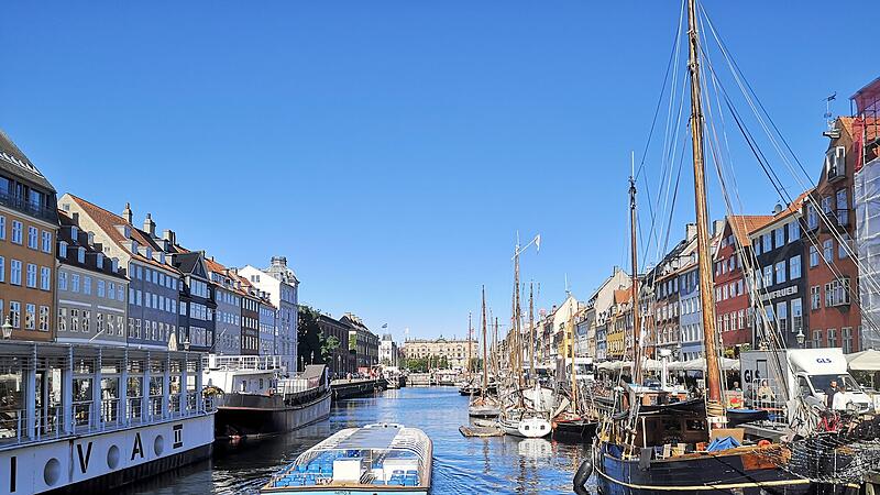 Der Nyhavn in Kopenhagen Der Nyhavn in Kopenhagen