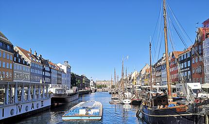 Der Nyhavn in Kopenhagen