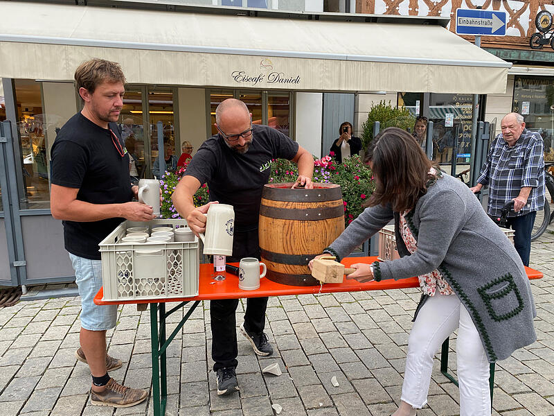 Anstich Ebser KerwaForchheim & Fr&auml;nkische Schweiz