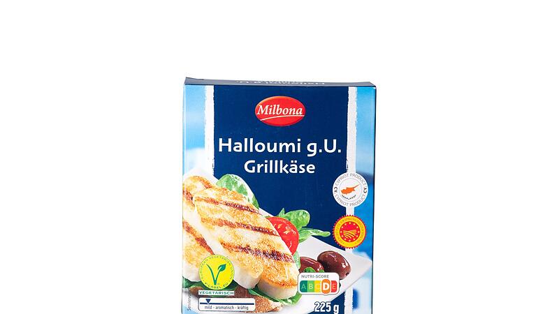 Halloumi der Lidl-Eigenmarke &laquo;Milbona&raquo;