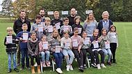 Zahlreiche Teilnehmerinnen und Teilnehmer sind in Weichtungen mit dem Deutschen Sportabzeichen ausgezeichnet worden.
