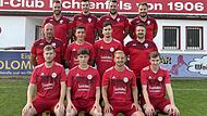 Mit sechs Neuzugängen geht der Landesligist FC Lichtenfels in die neue Saison. Unser Bild zeigt die Trainer und Sportliche Leitung mit dem neuen Sextett (jeweils von links, hintere Reihe): Trainer der zweiten Mannschaft Heiko Konrad, Co-Trainer St...