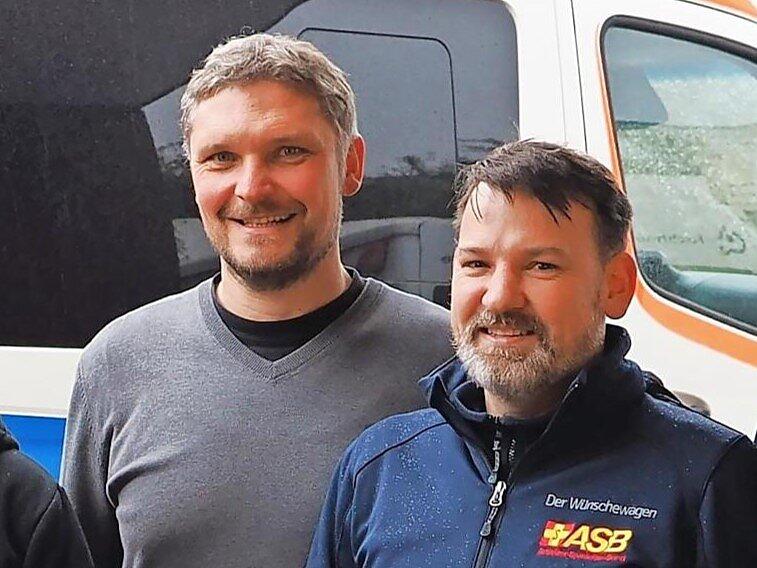 Peter Pfann, Gesch&auml;ftsf&uuml;hrer Lebenshilfe Forchheim, (links) und Sebastian Beetz, Gesch&auml;ftsf&uuml;hrer ASB Forchheim
