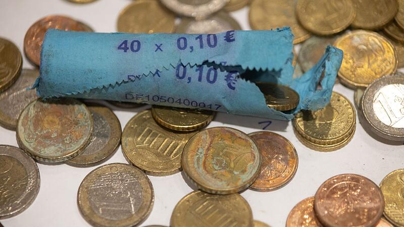 Besch&auml;digte M&uuml;nzen