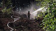 In diesem Jahr gab es noch keine großen Waldbrände im Landkreis. Aber die Feuerwehr ist vorbereitet.