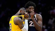 LeBron James und Joel Embiid