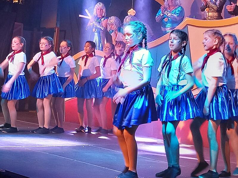 Die jüngste Tanzriege Die jüngste Tanzriege
