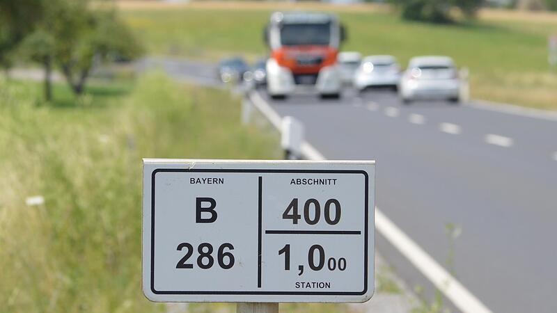 Durch die neue Bundesstra&szlig;e 286 soll auch Oerlenbach (im Hintergrund) vom Verkehr entlastet werden.