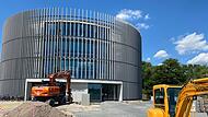 Bauarbeiten rund ums Globe CoburgBauarbeiten rund ums Globe Coburg Bauarbeiten rund ums Globe Coburg – der Platz an der neuen Kulturstätte wird endlich schön gemacht