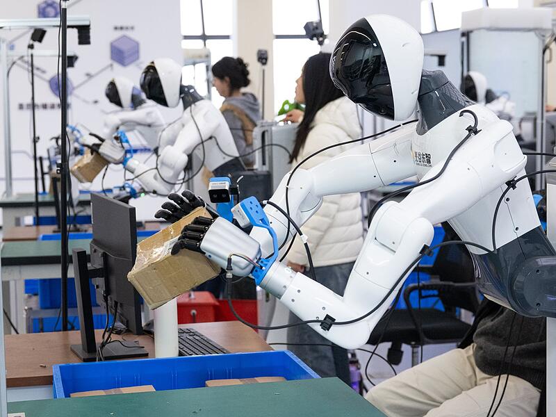 Zentrum f&uuml;r humanoide Roboter in China