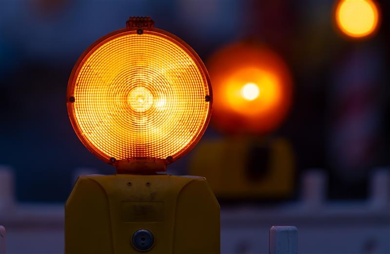 Kein Durchkommen ist in der Nacht auf Donnerstag, wenn man von Hof kommend auf die A 70 möchte.