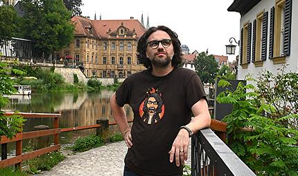 Herrnleben vor der Villa Concordia