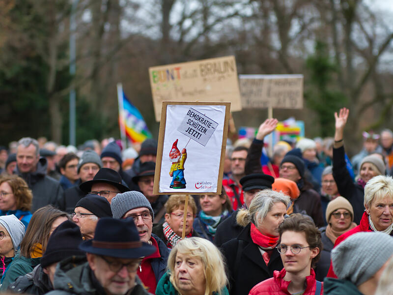 Demo f&uuml;r Demokratie in ForchheimDemo f&uuml;r Demokratie in Forchheim